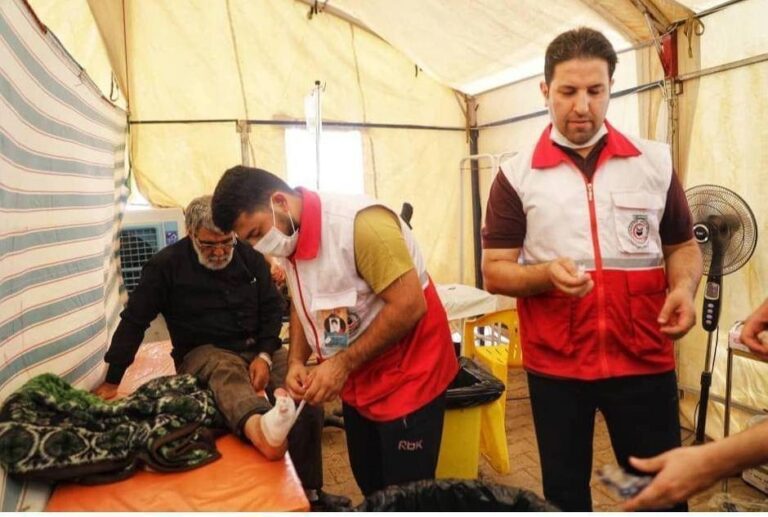 فراخوان ثبت‌ نام پزشکان و پرستاران برای خدمت در اربعین حسینی.تحل