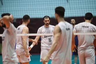 ایران اسلوونی آزمون بزرگ قبل از قهرمانی جهان