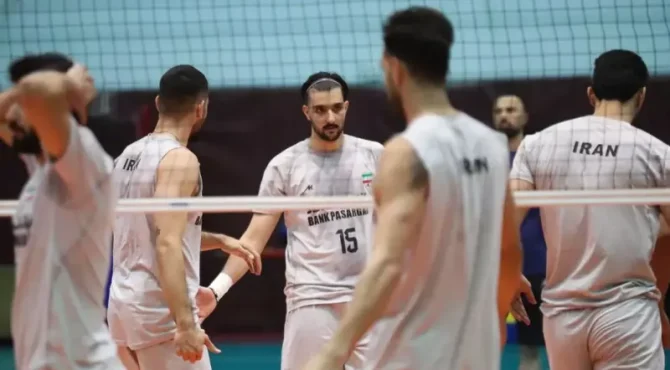 ایران اسلوونی آزمون بزرگ قبل از قهرمانی جهان