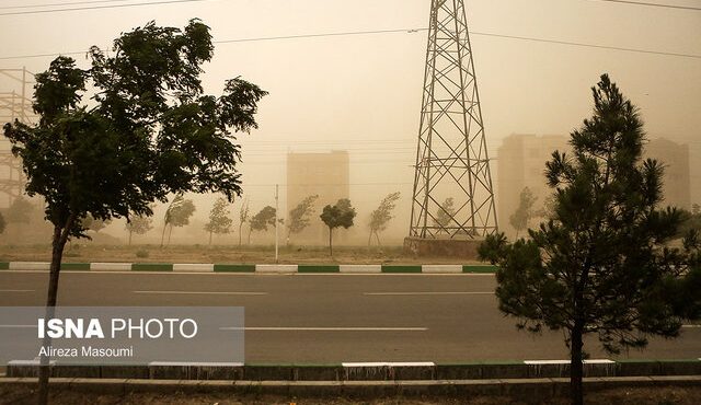 تداوم وقوع گرد و خاک در غرب و جنوب تهران