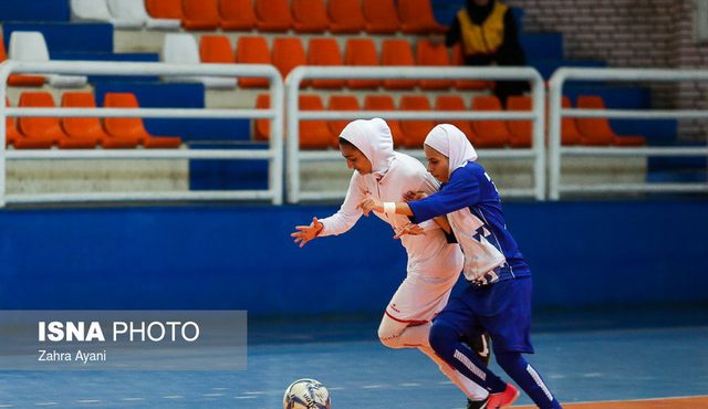 پیروزی پرگل دختران استقلال در لیگ فوتسال