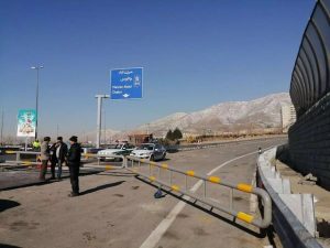 انسداد چالوس و تهران – شمال ترافیک سنگین و الزام داشتن زنجیرچرخ در جاده‌ها