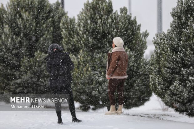پیش‌بینی بارش برف و کولاک در ارتفاعات استان تهران