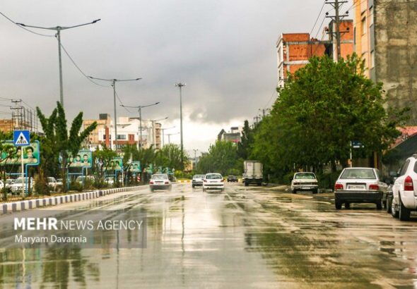 سامانه بارشی تا شنبه شب در خراسان شمالی فعال است